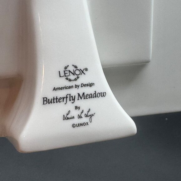 Lenox Butterfly Meadow Photo Frame-Holds 3" X 3" - Picture 6 of 11
